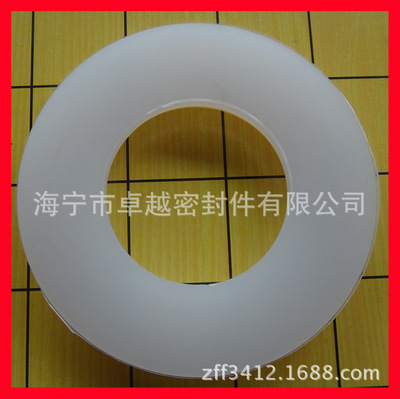 来图来样定制圆环形白色硅胶密封圈 食品级安全与专业定制的完美结合