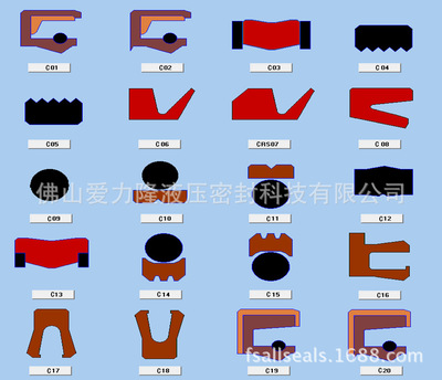 【车削氟胶密封 订做非标FKM密封件 氟胶U型圈】价格_厂家_图片 -
